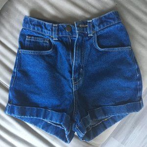 American Apparel Denim Shorts